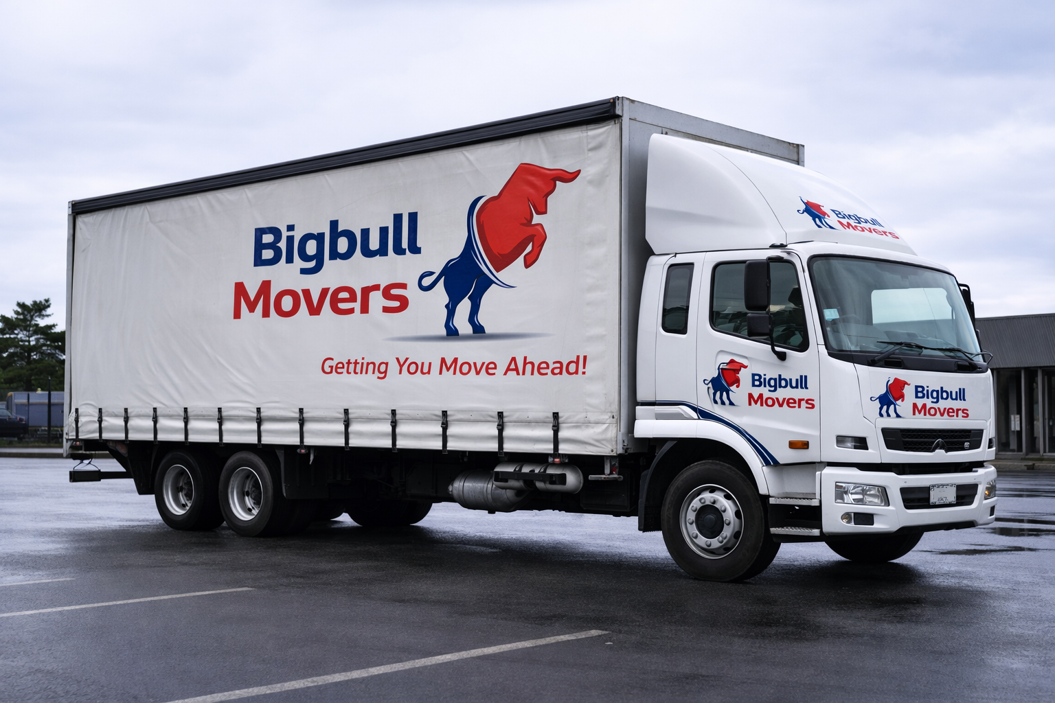 Big Bull Movers Truck