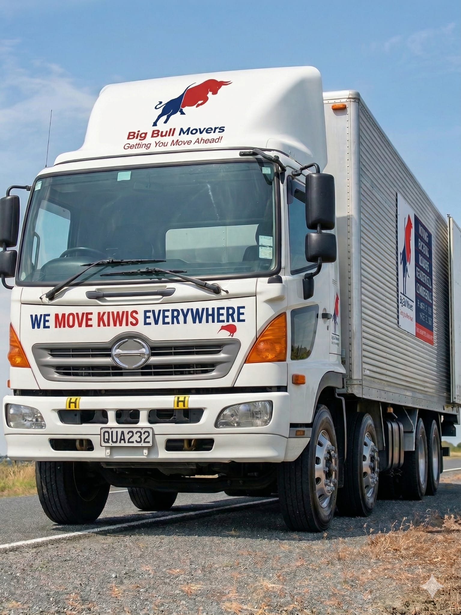 Big Bull Movers Truck
